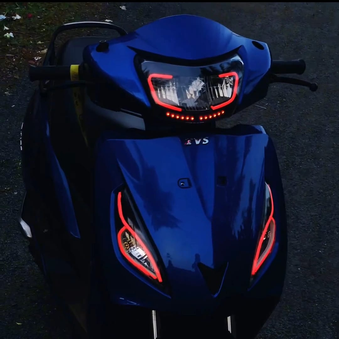 Fully Flexible bluetooth control Smart Drl Light For All Bike Headlights Modification 140+ running mods