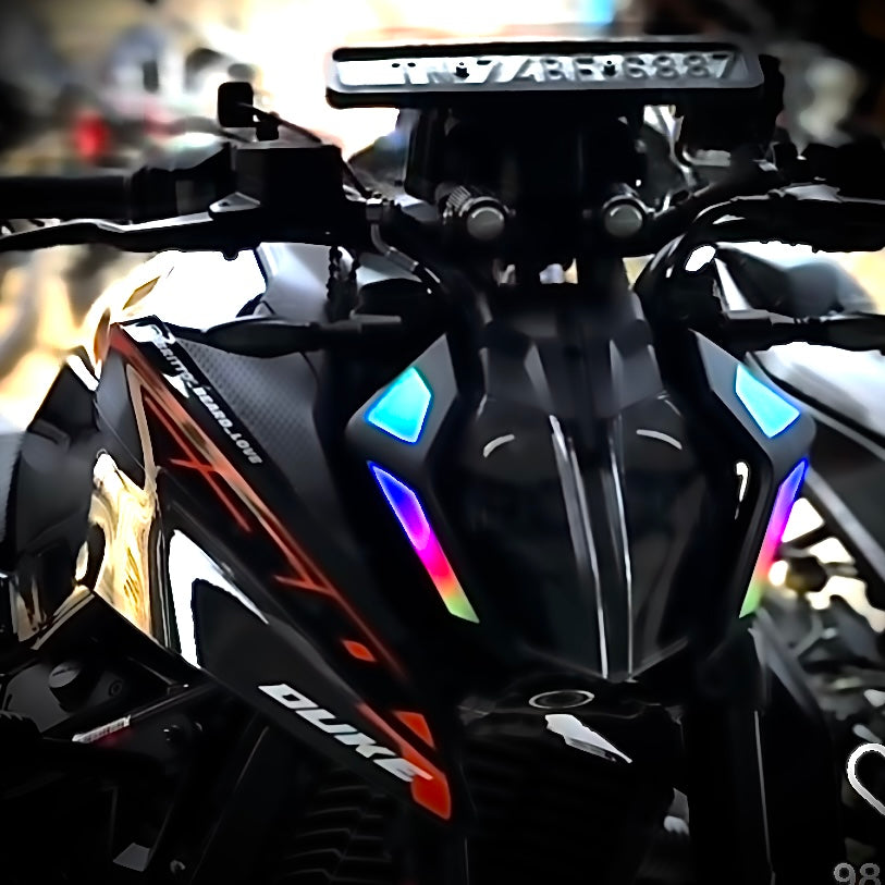 KTM Duke Gen 3 Bluetooth Smart Drl Light For Headlight Modification Fully App  Controlled 140+ Running mods and 16M costum Colours