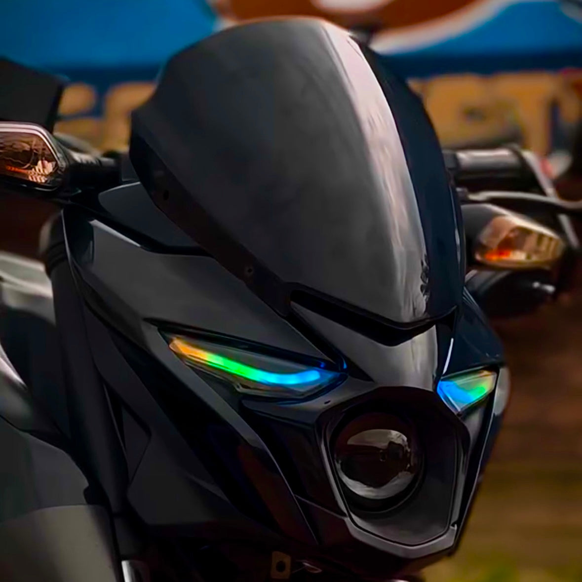 Pulsar N160 ,N150 & N250 RGB Smart DRL | App-Controlled Bluetooth Colour changing drl for pulsar