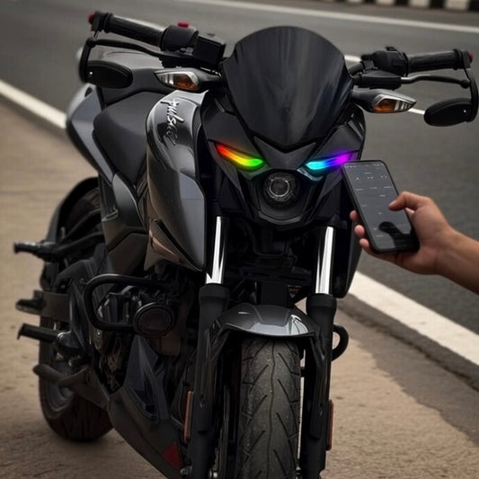 Pulsar N160 ,N150 & N250 RGB Smart DRL | App-Controlled Bluetooth Colour changing drl for pulsar