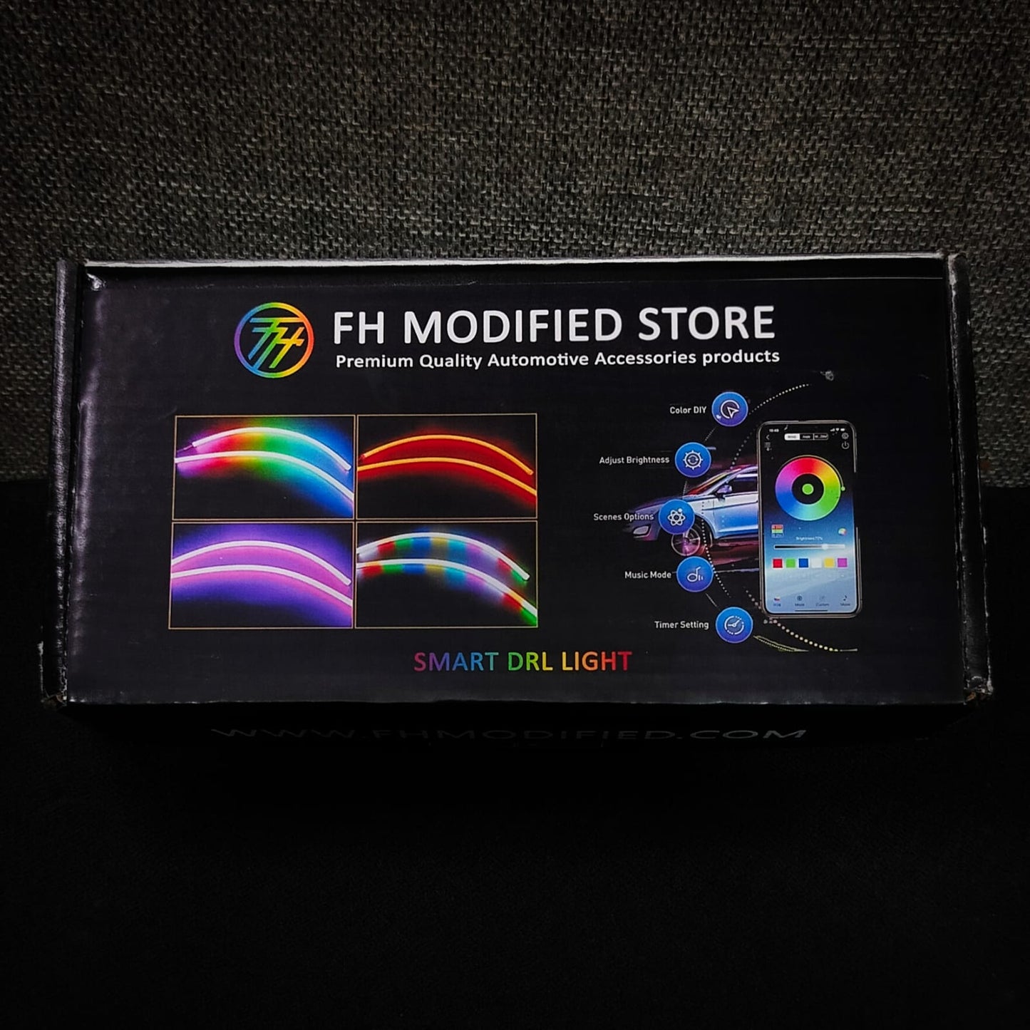 Pulsar N160 ,N150 & N250 RGB Smart DRL | App-Controlled Bluetooth Colour changing drl for pulsar