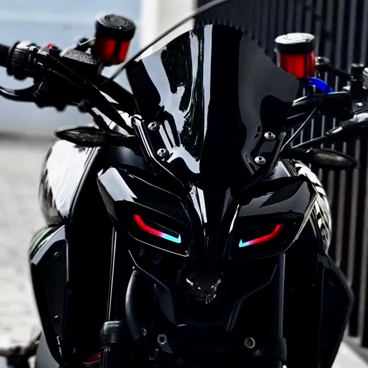 Mt15 Smart Drl Light Rgb Flexible Smart DRL Light] |Mobile App Controlled | Bluetooth Yamaha MT15